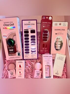 Dashing Diva Box Gift Set Gel Nails Kit